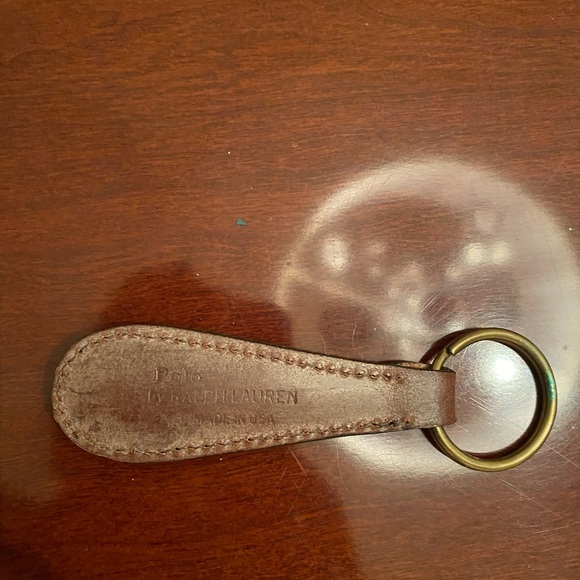 Ralph Lauren retro leather key holder - Picture 2 of 4